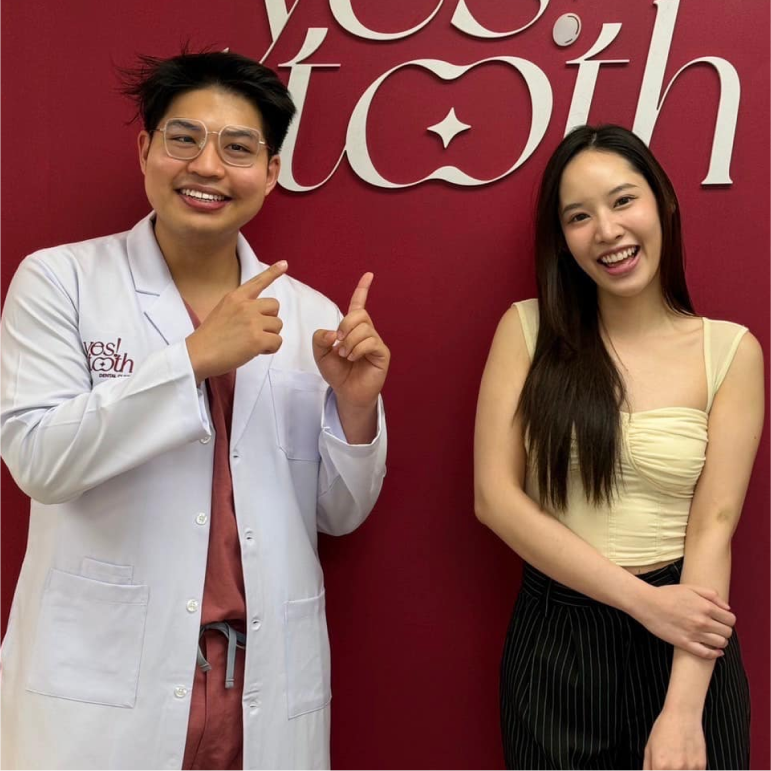 รีวิว คลินิก จัดฟัน yes tooth